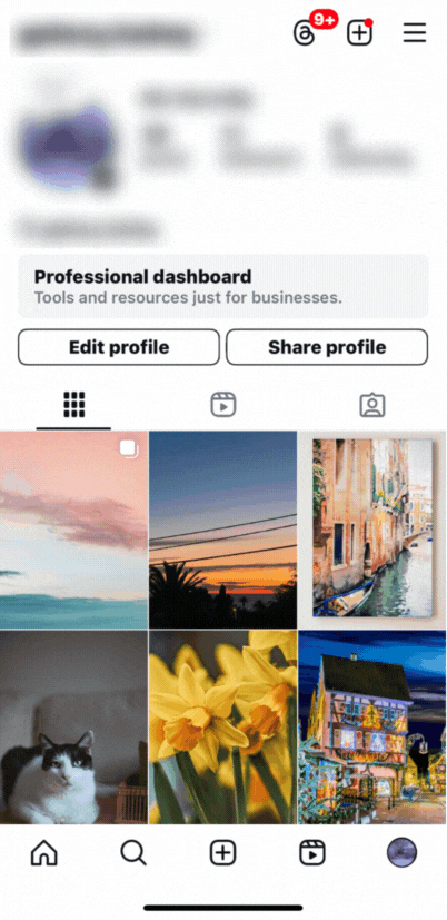 How to revoke the permissions for Instagram Mobile - 1st April 2025.gif